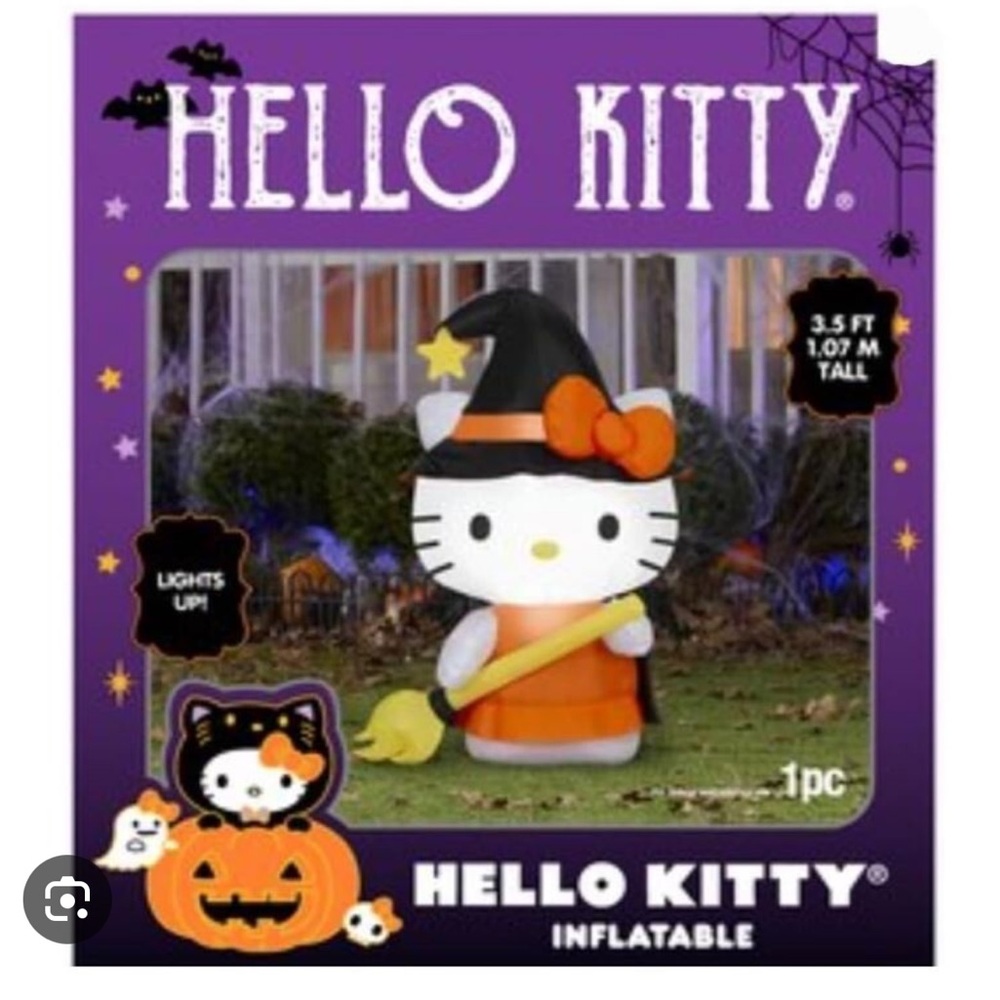 Hello Kitty Halloween Inflatable